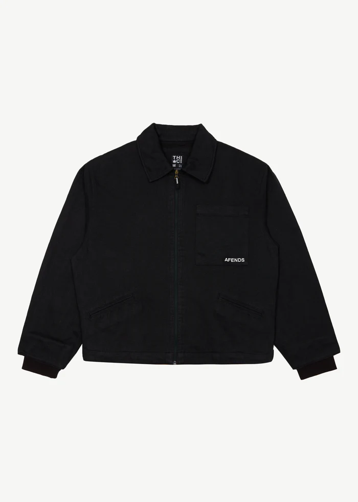 Afends Oracle Workwear Jacket - Navy