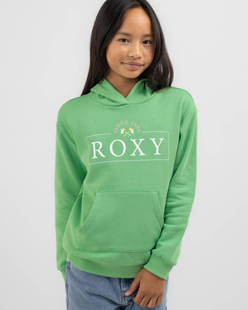 Roxy Youth  Surf Feeling  Hoodie Brushed B- Zephyr Green