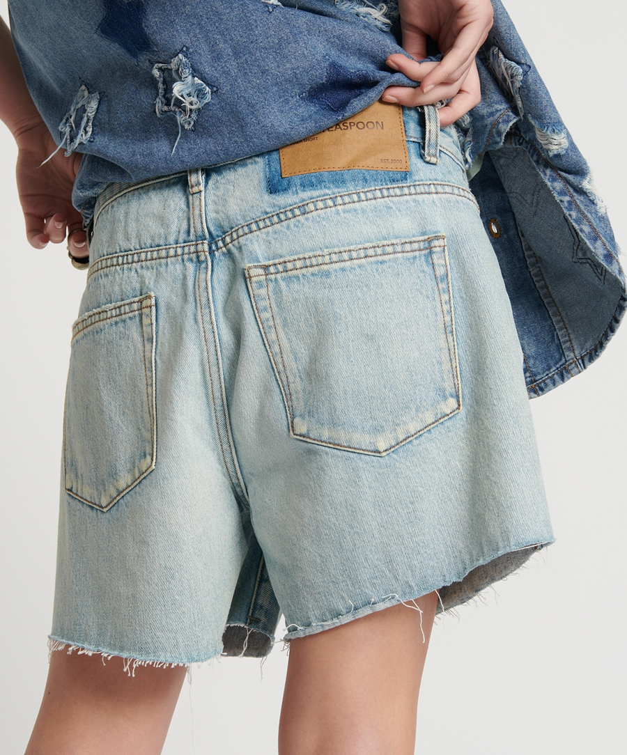 One Teaspoon Super Relaxed Shaker Short - Kansas Blue