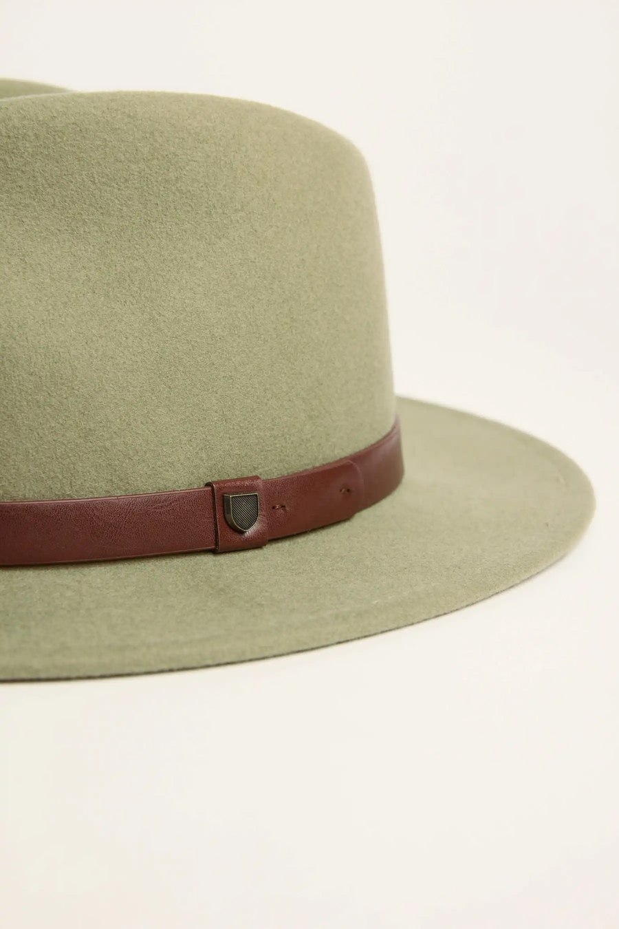 Brixton Messer Fedora - Light Moss