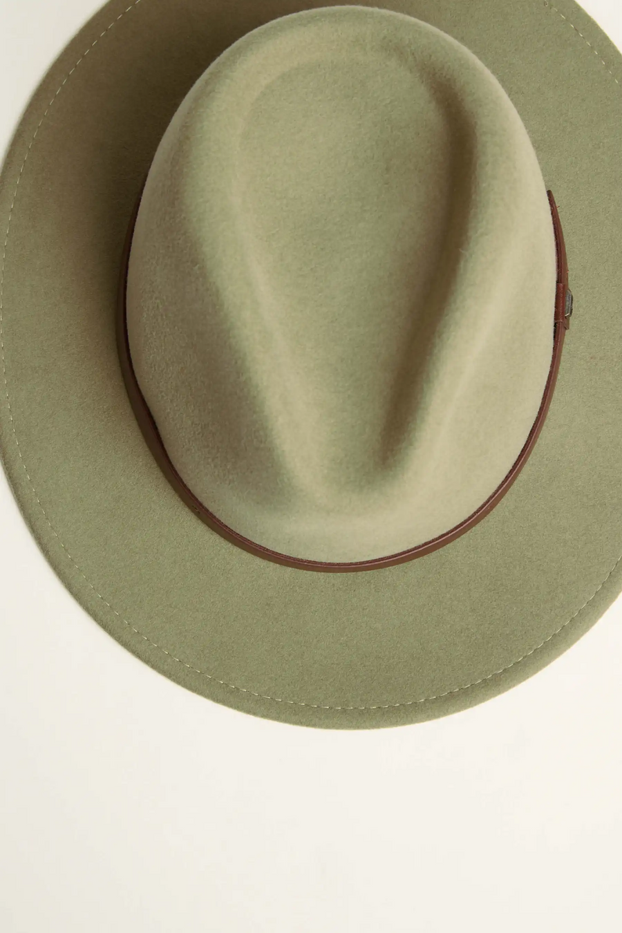 Brixton Messer Fedora - Light Moss