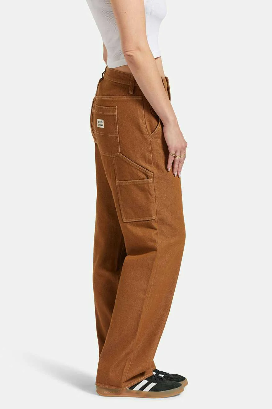 Brixton  Essex Painter Pant - Washed Copper