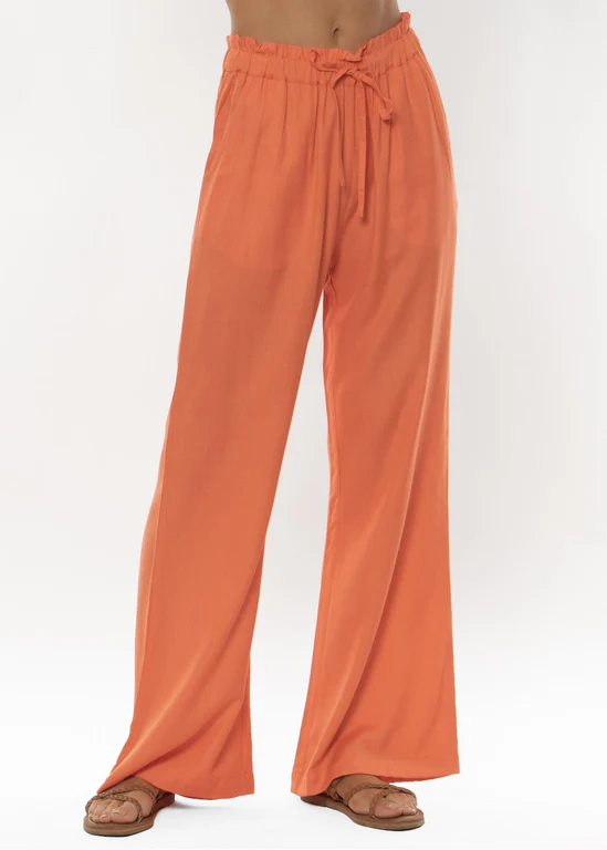 Amuse Society Fiona Woven  Pant  - Afterglow