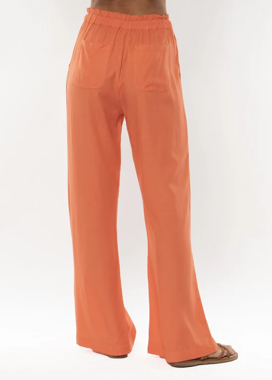 Amuse Society Fiona Woven  Pant  - Afterglow