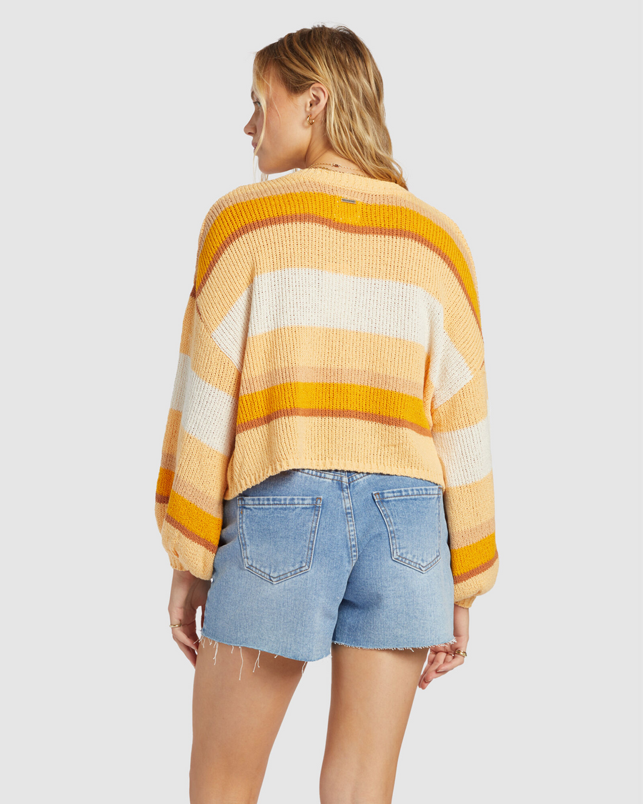 Billabong Sol Time  Sweater - Citrus Glow