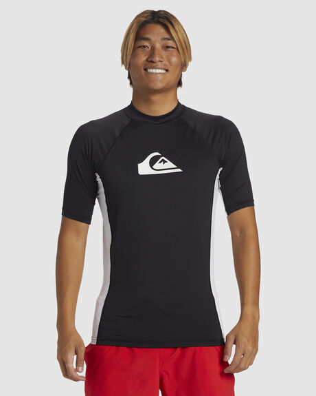 Quiksilver  Everyday  UPF50 SS  Rashguard- Black