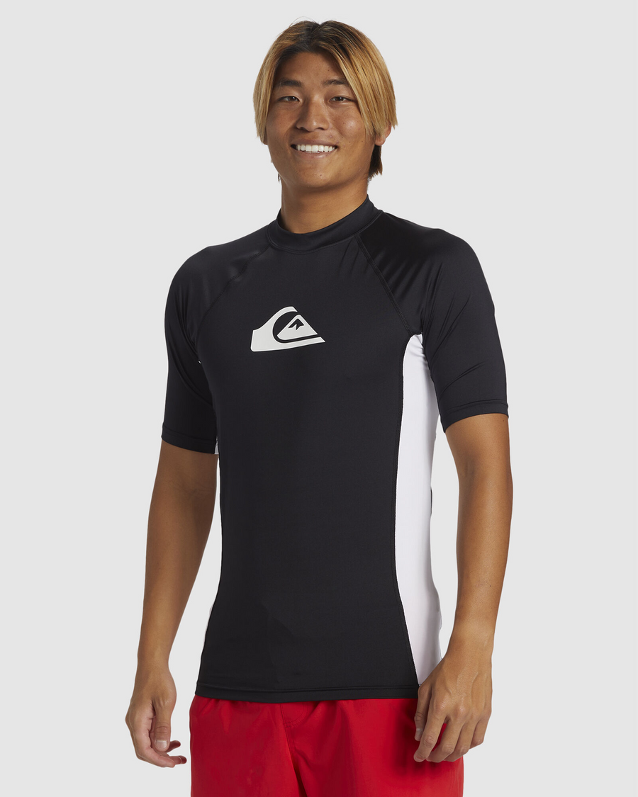 Quiksilver  Everyday  UPF50 SS  Rashguard- Black