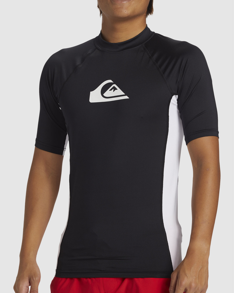 Quiksilver  Everyday  UPF50 SS  Rashguard- Black