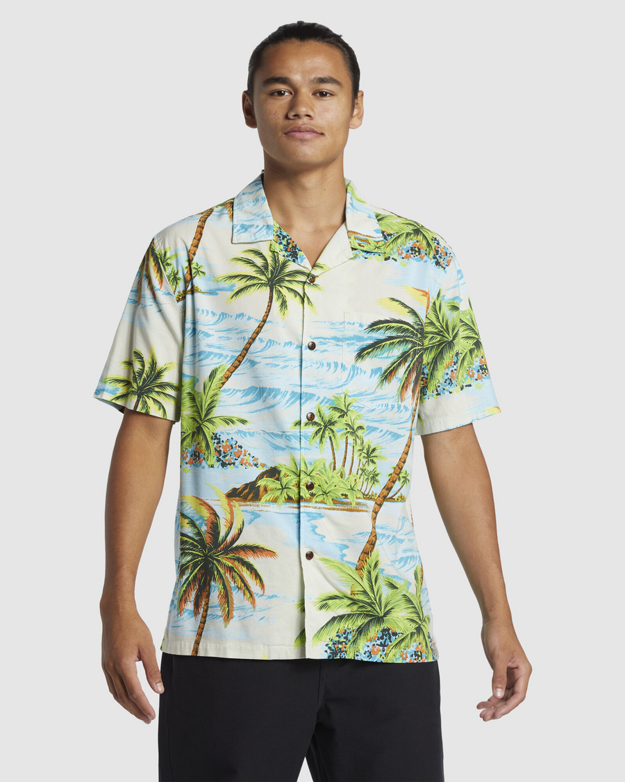 Quiksilver DNA Island Shirt - DNA Island Aquifer SS