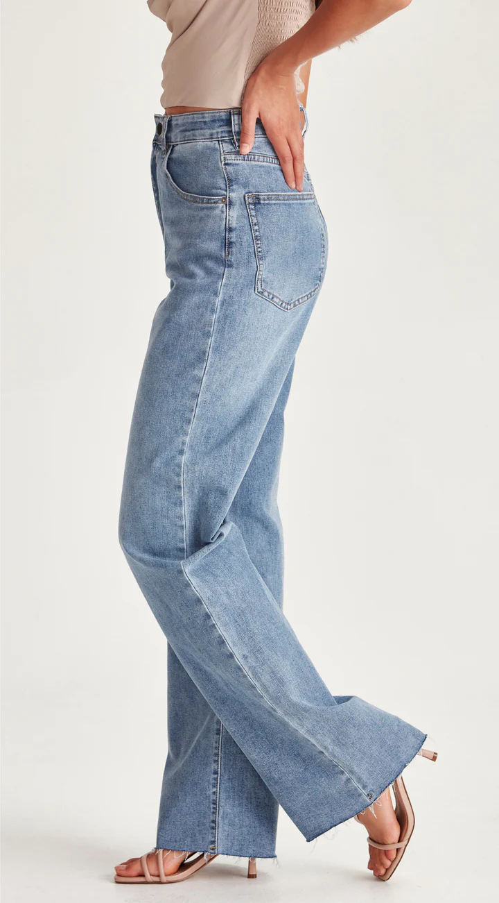 Junkfood Antigoni Blue Jeans - Blue