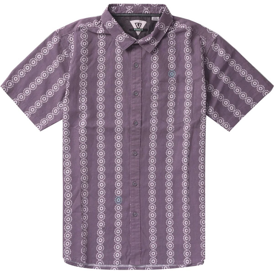 Vissla Solar Spirals Eco SS Shirt -  Dusty  Lilac