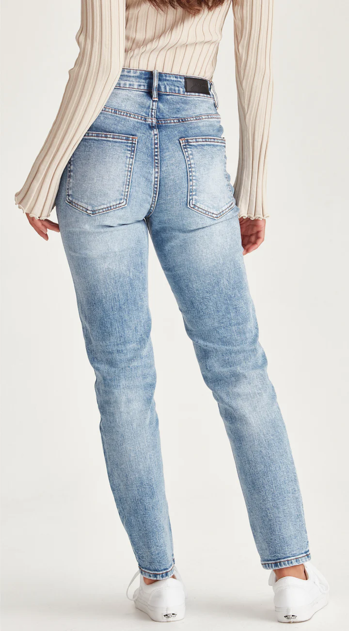 Junkfood Jeans Kaitlin Jeans - Blue No Rips