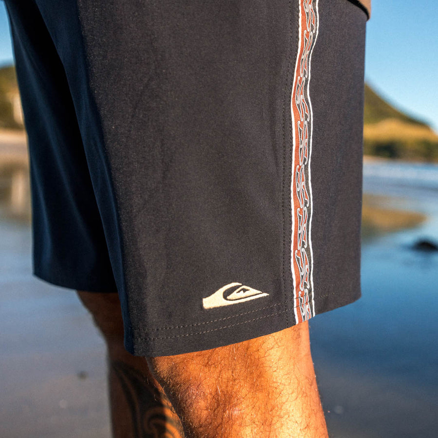 Quiksilver Kowhaiwhai Mangopare Boardshort - Black