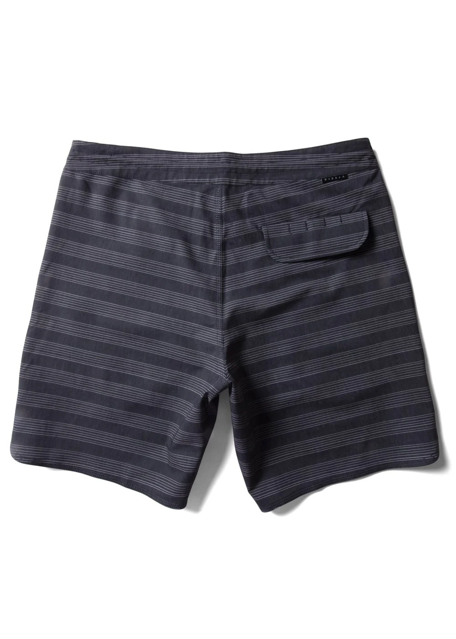 Vissla Stoke'm 17.5''Boardshort - Black Stripe