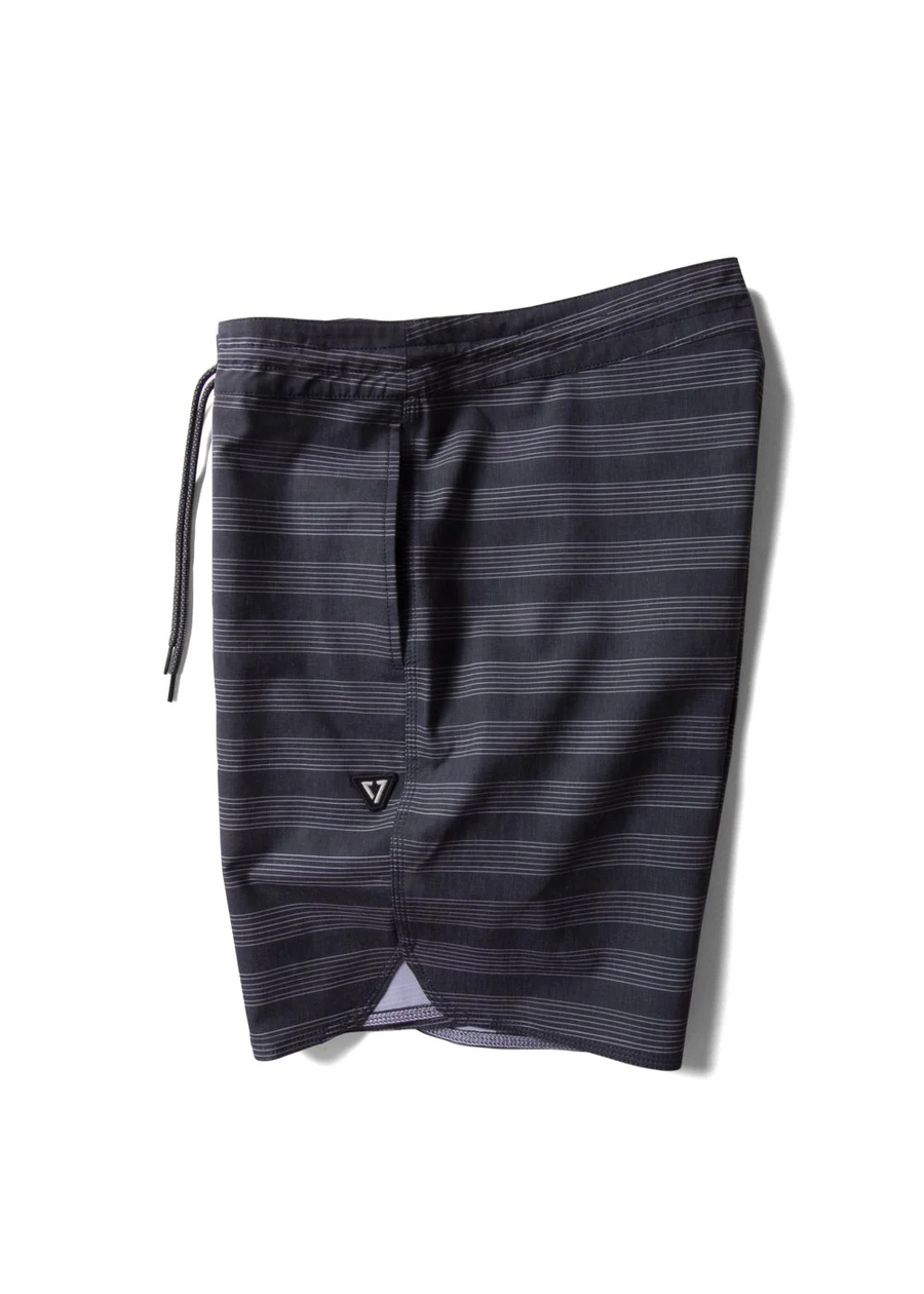 Vissla Stoke'm 17.5''Boardshort - Black Stripe