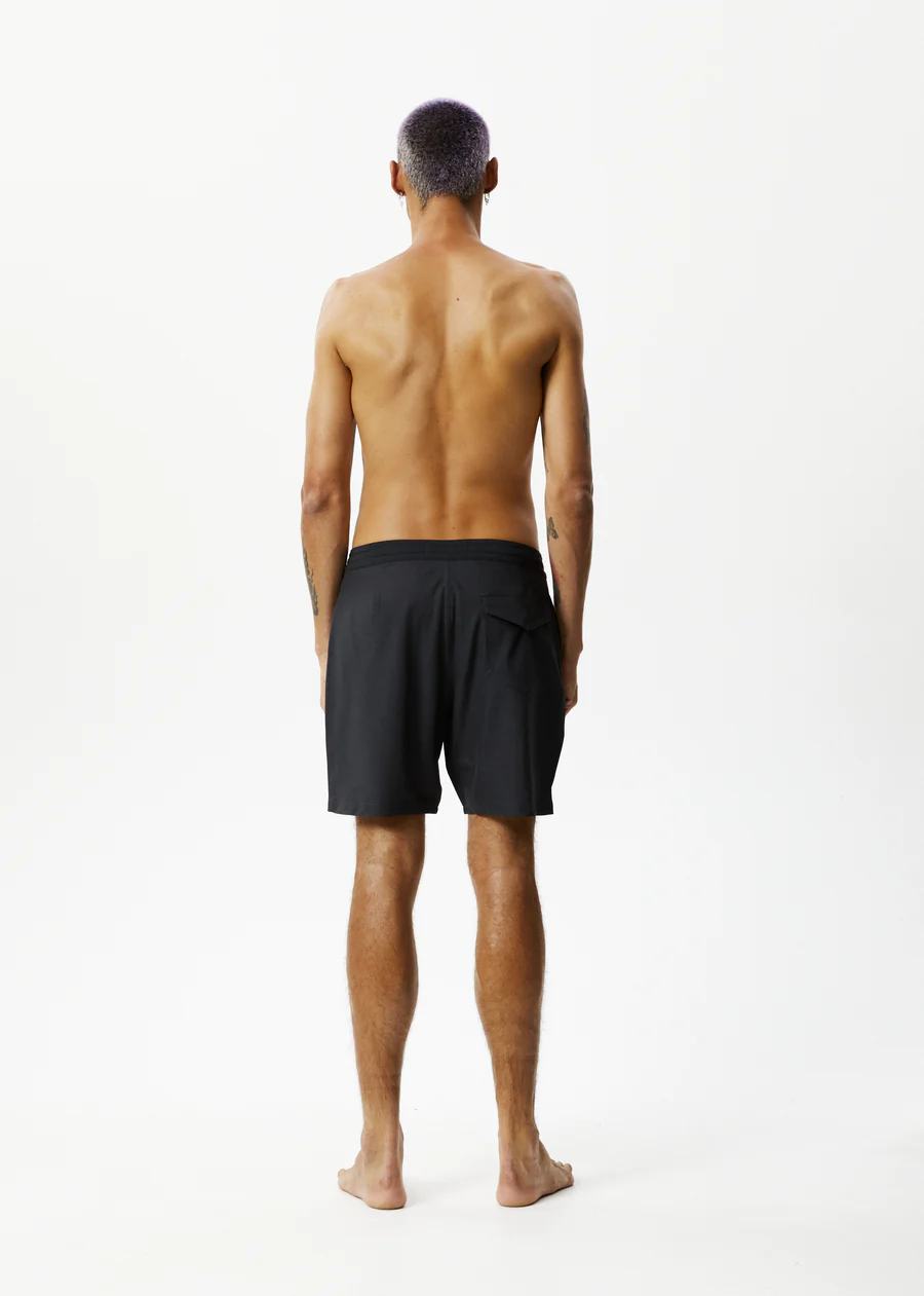 Afends Collage Swim Short 18'' - Charcoal