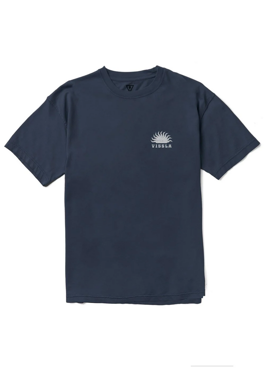 Vissla Cosmic Tides Organic Blend SS Tee - Dark Navy