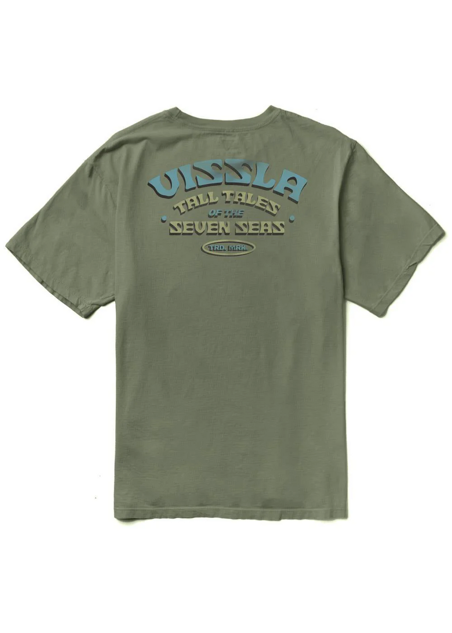 Vissla Tall Tales Vintage SS Tee - Surplus