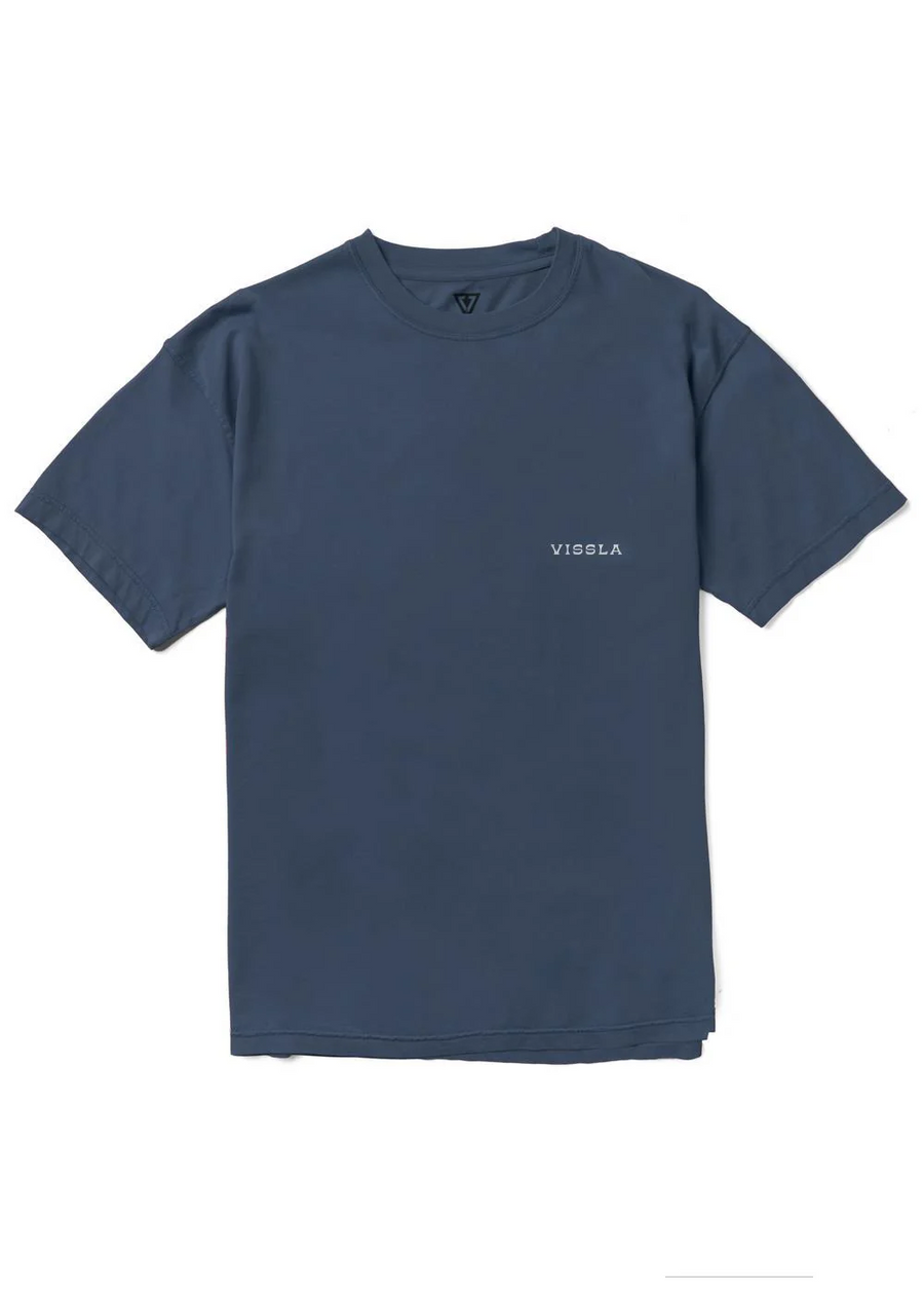 Vissla Out The Window Organic Blend SS Tee - Navy