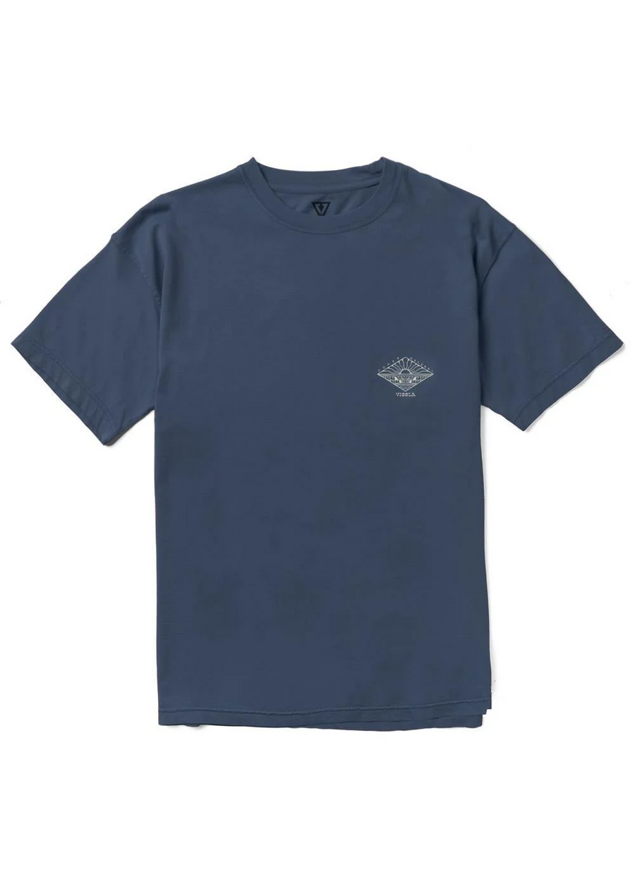 Vissla Ay Frame Organic Blend SS Tee  - Dark Navy