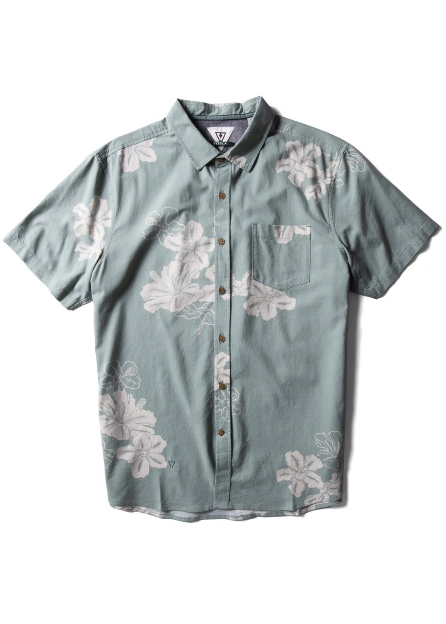 Vissla Byebiscus Eco SS Shirt - Sage