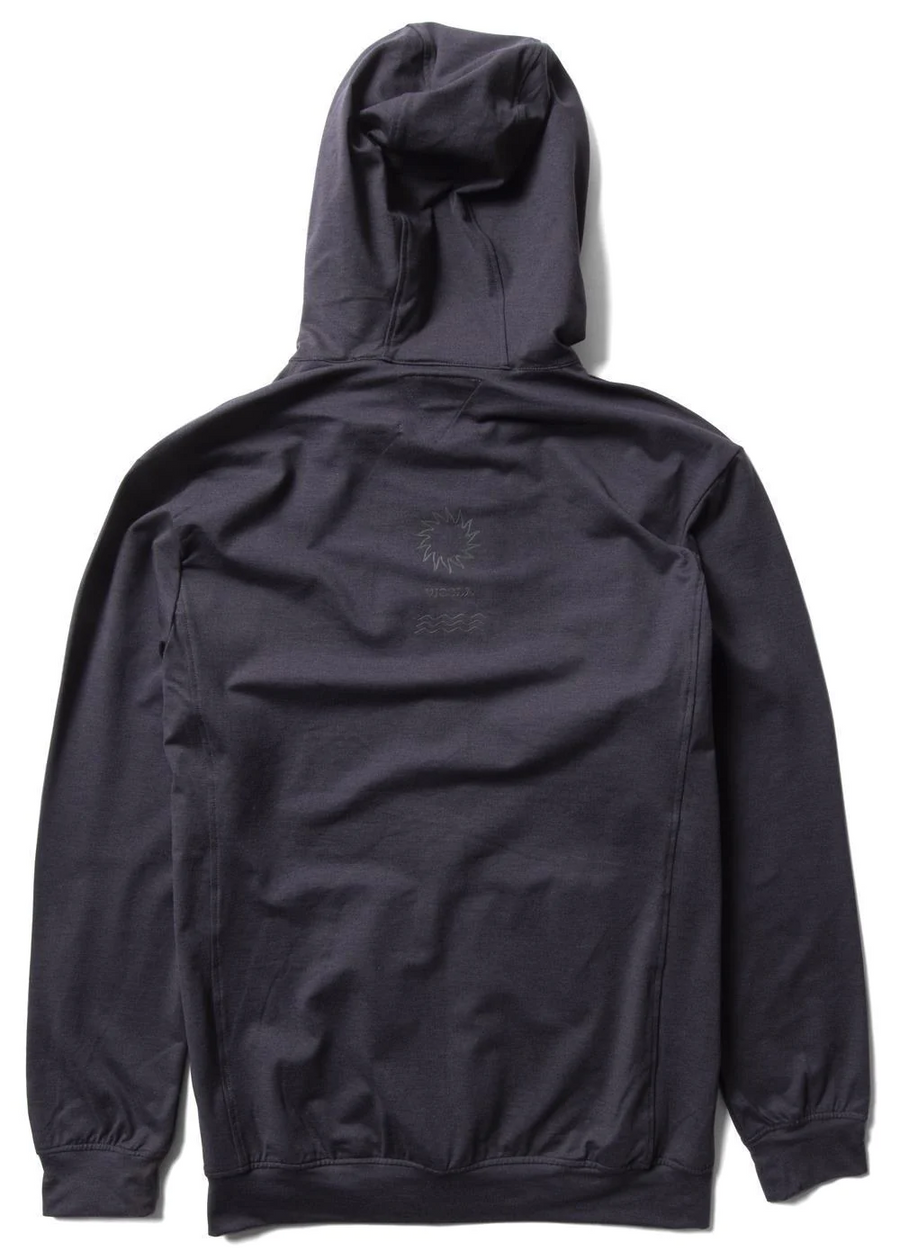 Vissla  Comp Lite Eco Zip Hoodie - Black Heather