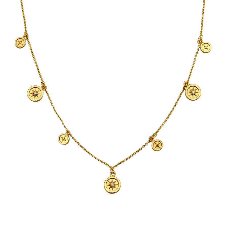 Midsummer Star Asteria Choker Gold