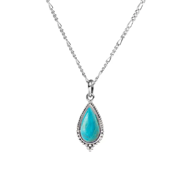 Midsummer Star Tear of Joy Turquoise Necklace