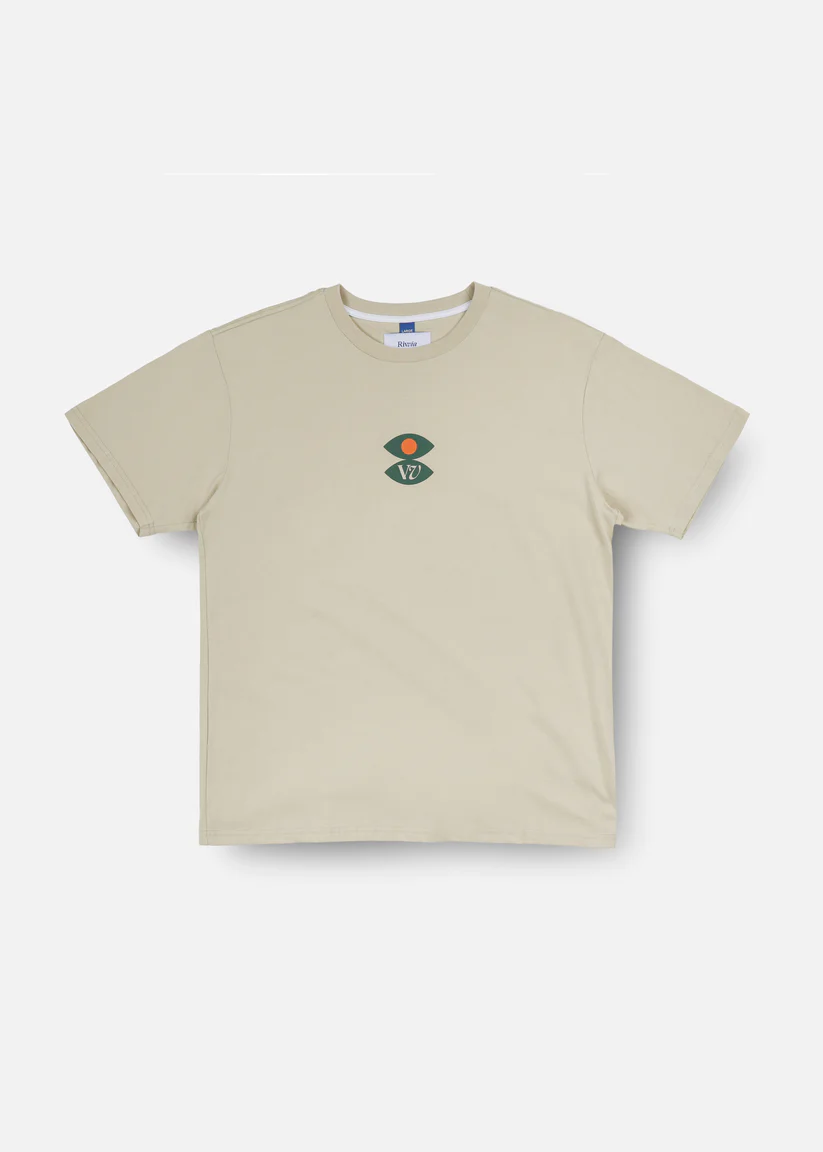 Rivvia Projects Vortex T-Shirt - Parchment