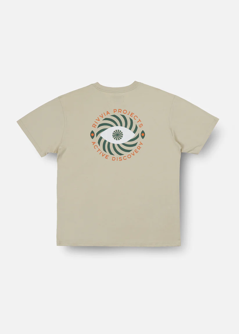 Rivvia Projects Vortex T-Shirt - Parchment