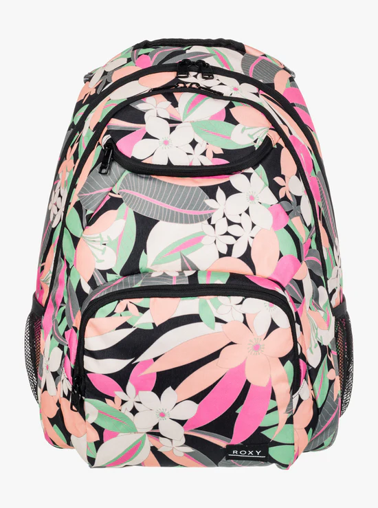 Roxy Shadow Swell Printed Backpack - Anthracite Palm Song