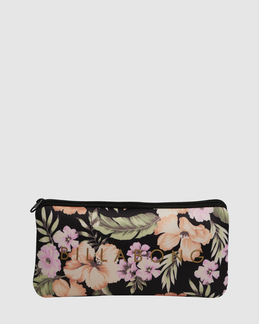 Billabong Calypso Small Pencil Case- Black