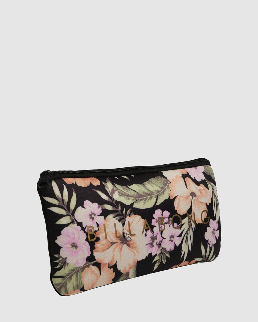 Billabong Calypso Small Pencil Case- Black