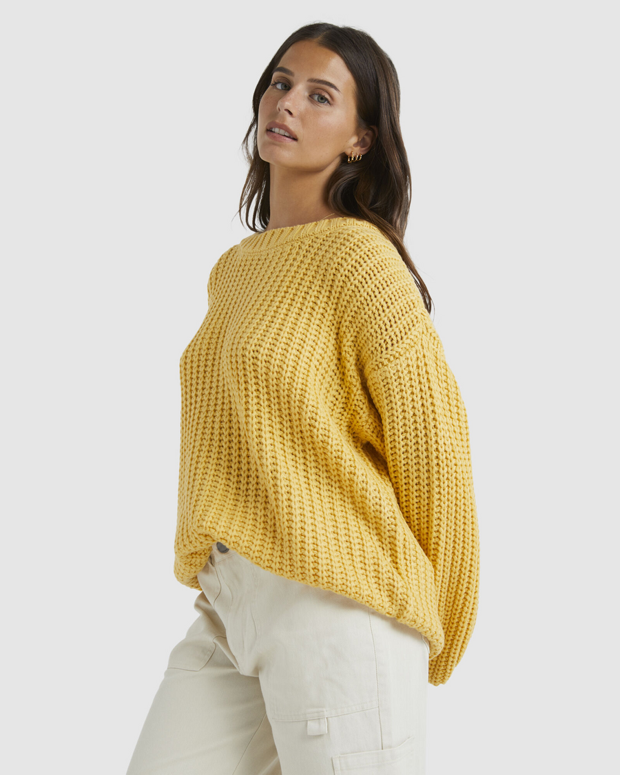 Billabong Clover Sweater - Cornsilk