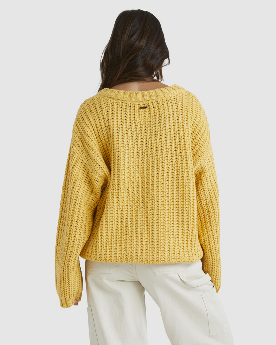 Billabong Clover Sweater - Cornsilk