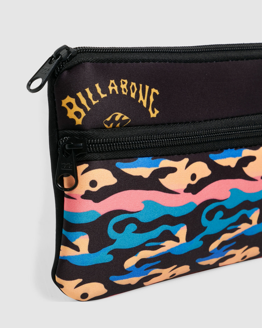 Billabong Groms Small Pencil Case - Sunset