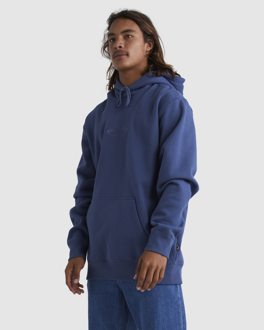 Billabong Tonal  Wave Pop Hood - Slate Blue