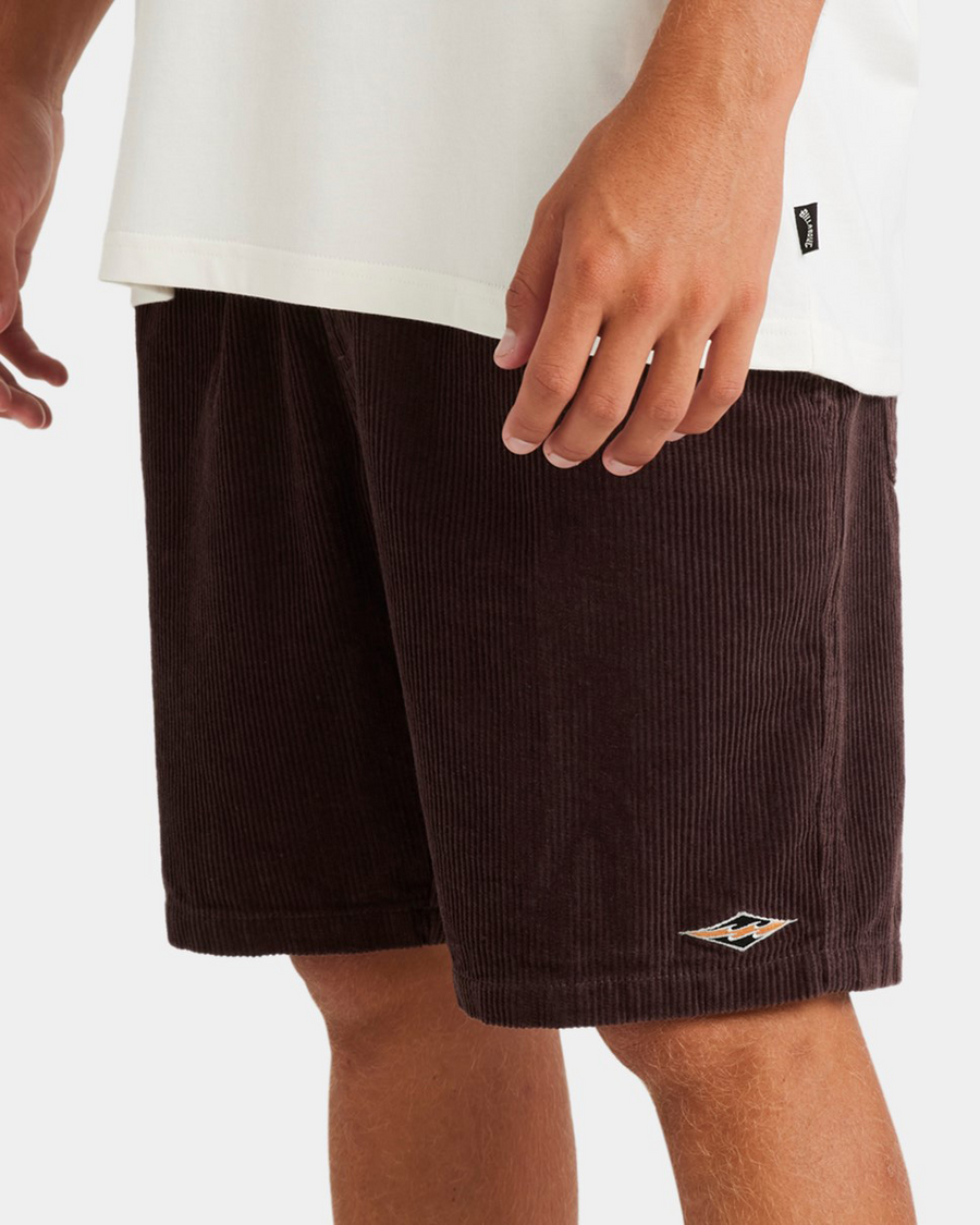 Billabong Larry Cord Short  -  Plum