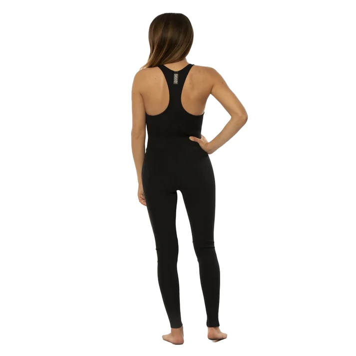 Sisstrevolution 2/2 Long Jane Zip Front - Solid Black