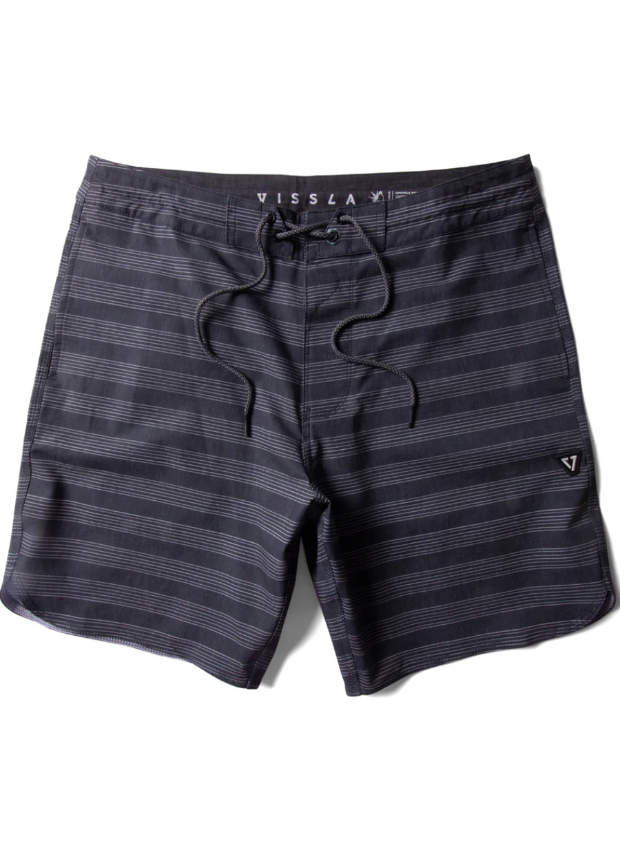 Vissla Stoke'm 17.5''Boardshort - Black Stripe