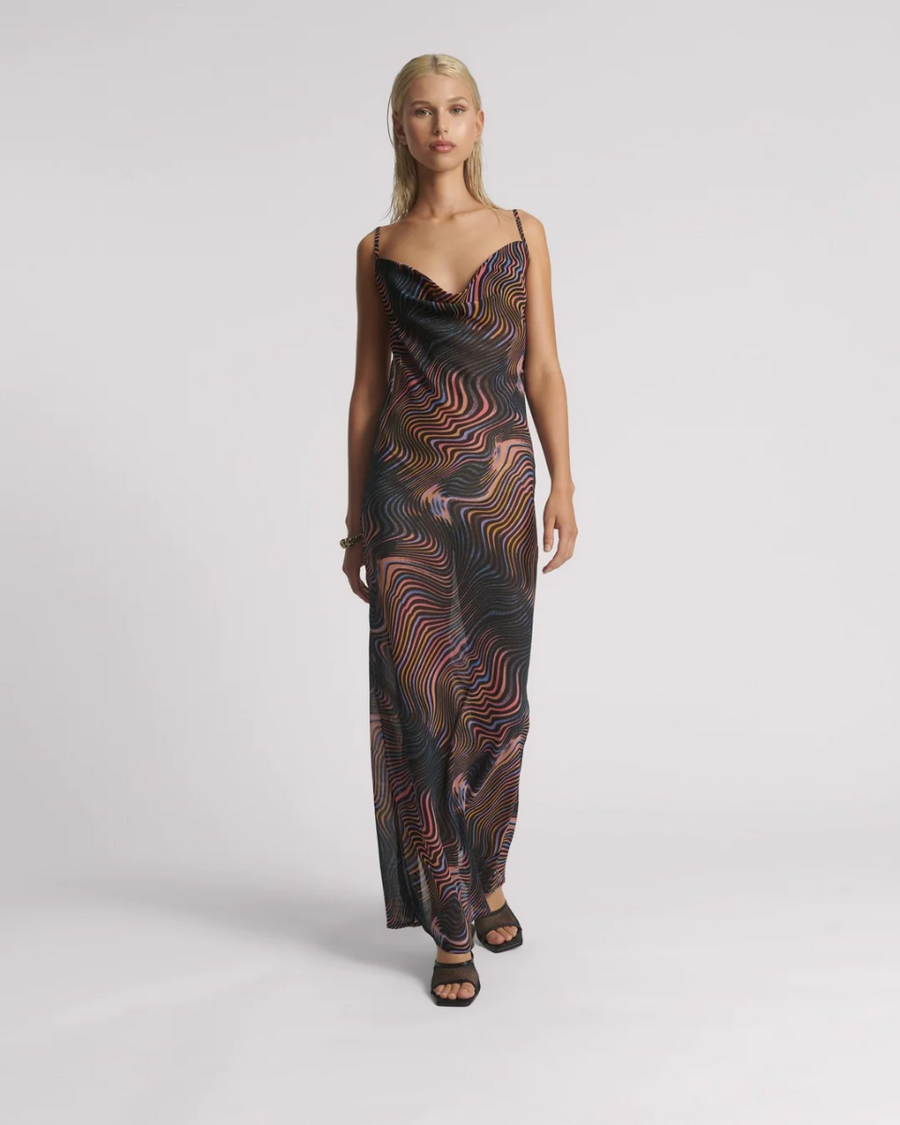 One Teaspoon Acid Trip Jagger Slip Dress