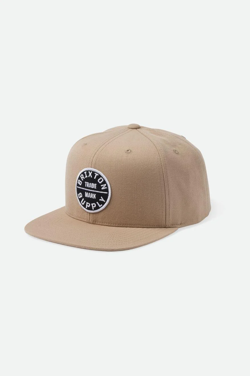 Brixton Oath lll Snapback - Sand