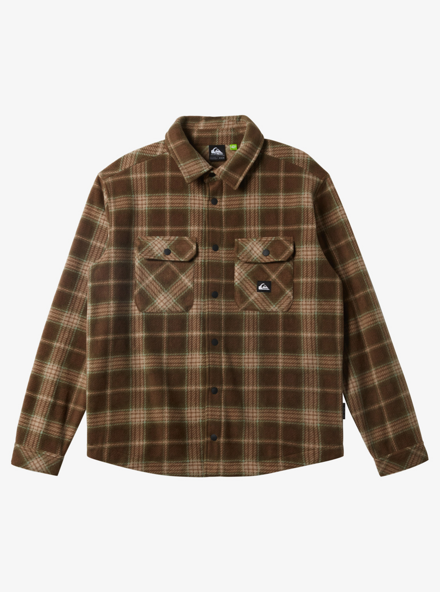 Quiksilver Surf Days  LS Shirt - Dark Brown