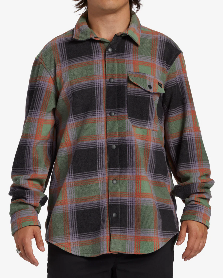 Billabong  Furnace Flannel -Grey Violet