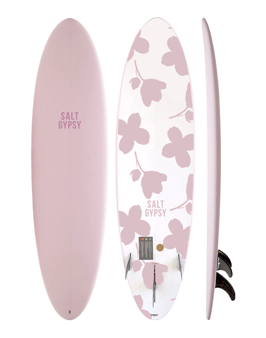 Salt Gypsy 7'4 Mid Tide ES Dirty Pink