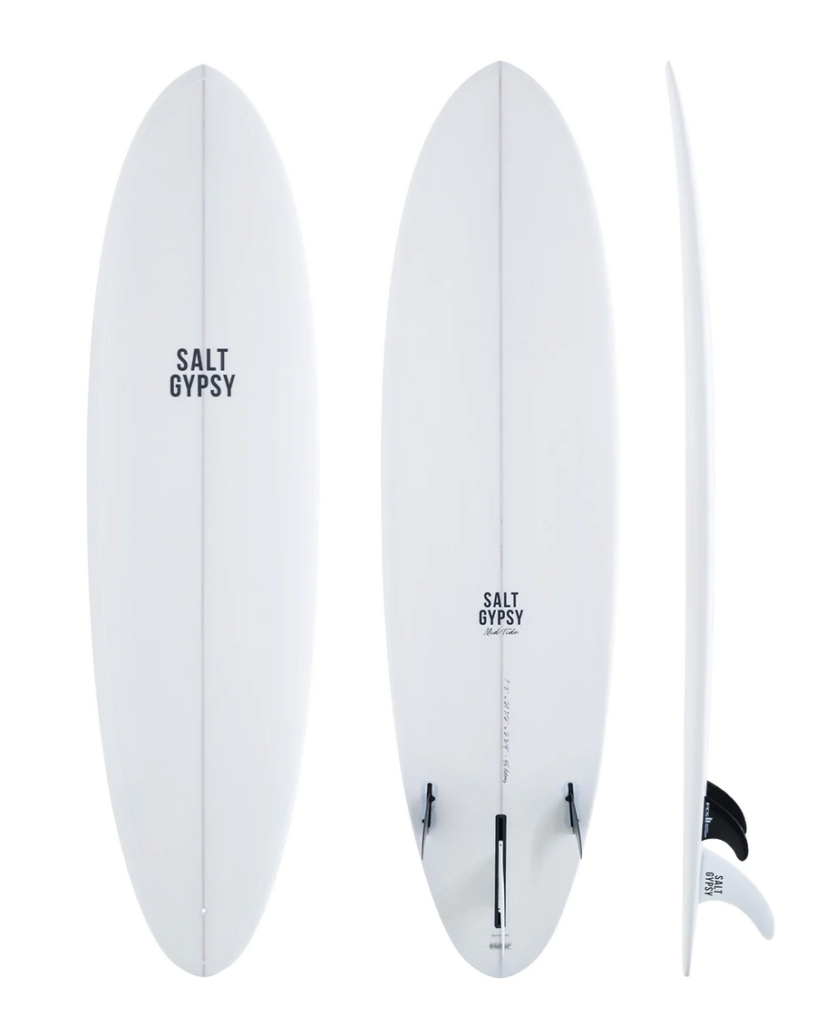 Salt Gypsy 7'8 Mid Tide PU Hard White