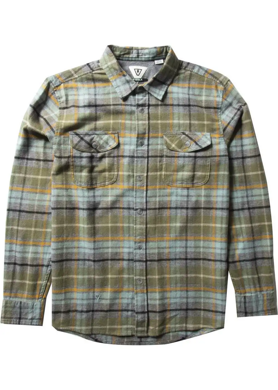 Vissla Central Coast LS Flannel - Surplus