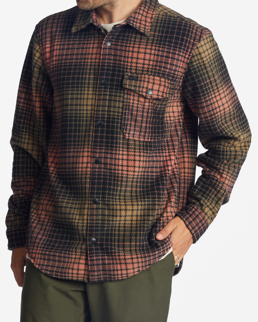 Billabong Furnace Flannel - Coral