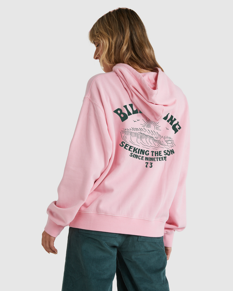 Billabong Good Waves Rio Hoodie - Soft Pink