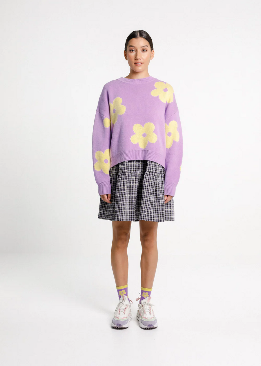 Thing Thing Bloom Jumper - Lavender